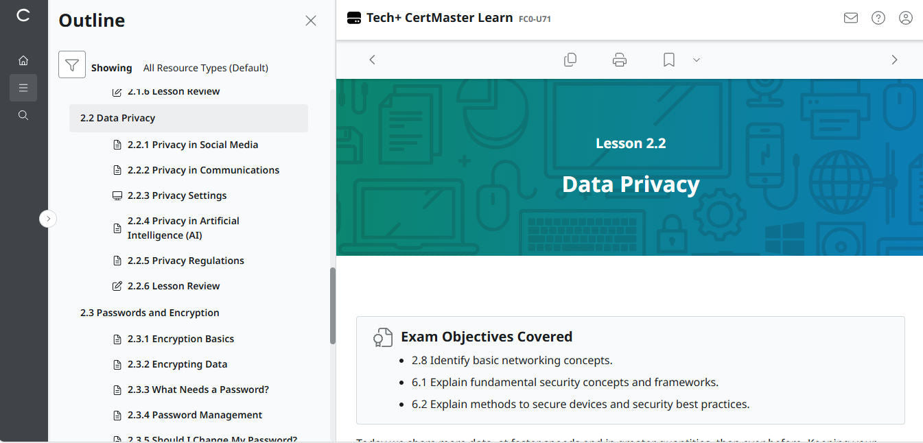 TestOut Security Pro for Security+ (SY0-701) - 個人ライセンス(3ヶ月アクセス)