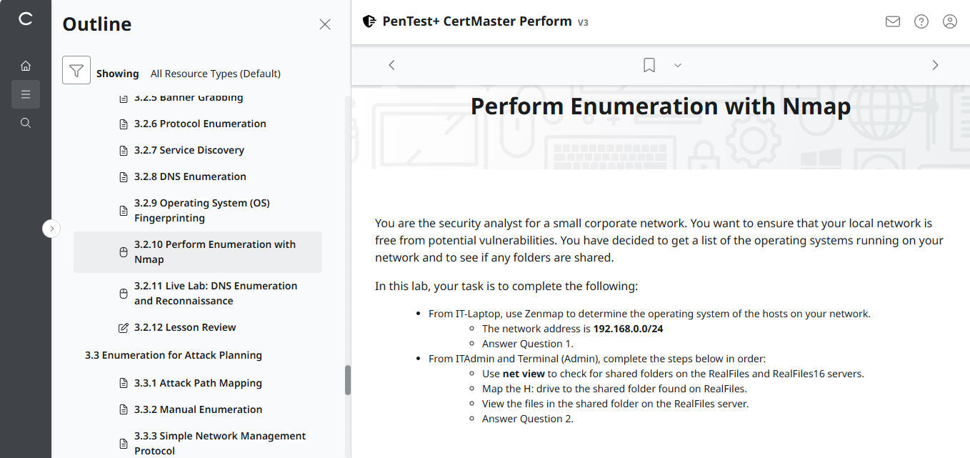 🛒Special Offer - CertMaster Perform for PenTest+ PT0-003 (3 Month Access)