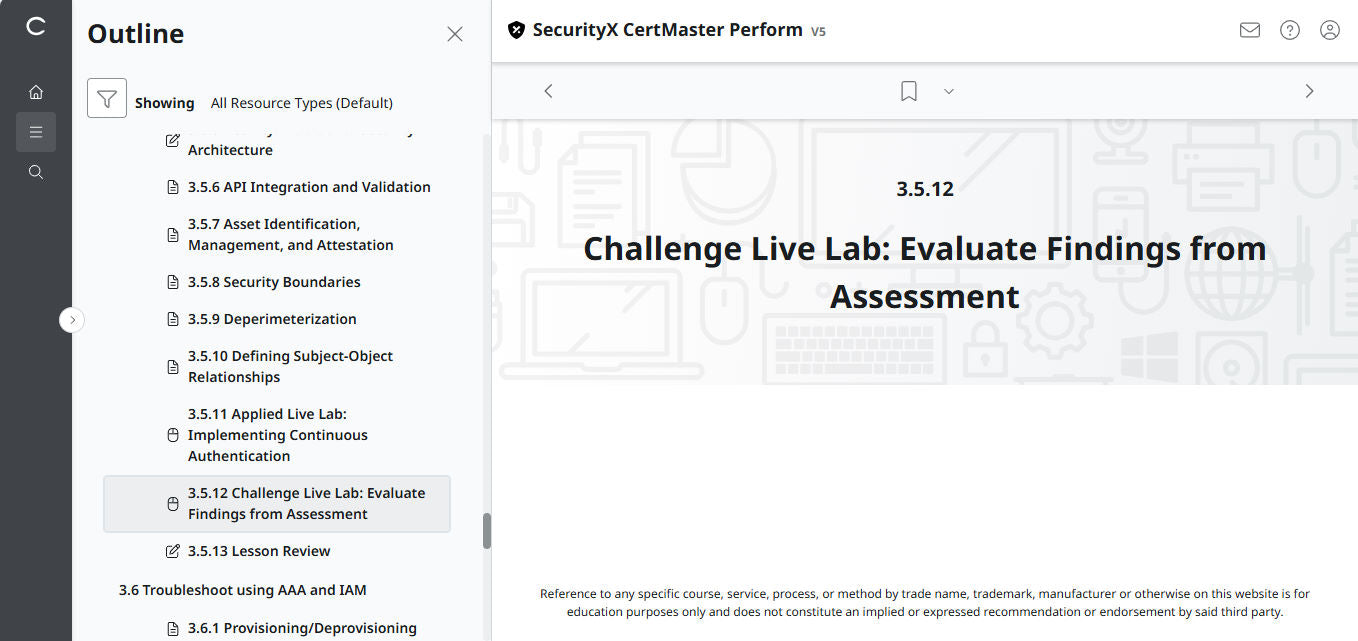 🛒Special Offer - CertMaster Perform for CompTIA SecurityX (CASP+) CAS-005 3-Month Access